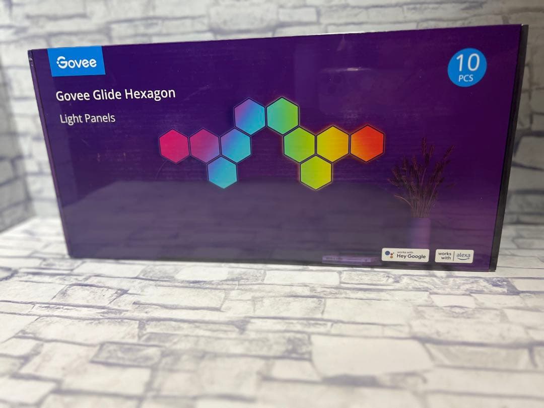 【新品】Govee LEDパネルライト ヘキサタイプ10枚入り