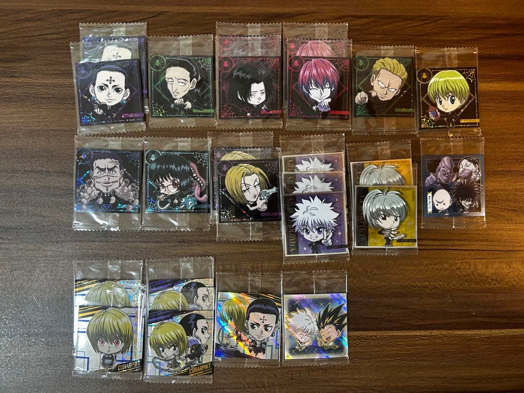 ハンターハンターウエハース　1弾〜８弾　まとめ売り！