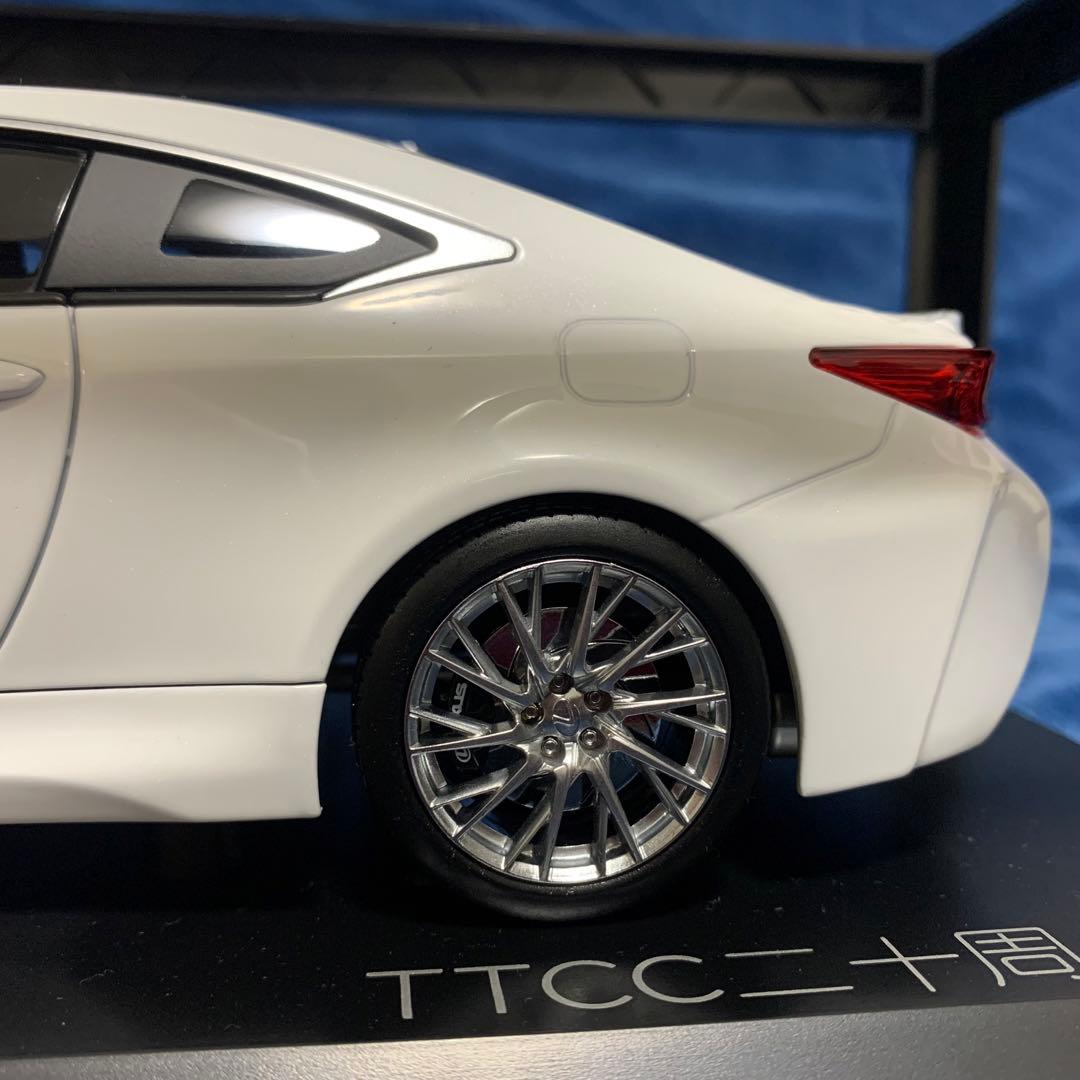 【非売品・希少品】レクサス RC-F ミニカー 1/18スケール
