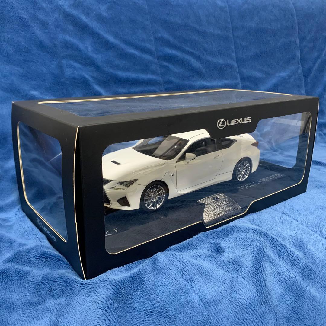 【非売品・希少品】レクサス RC-F ミニカー 1/18スケール