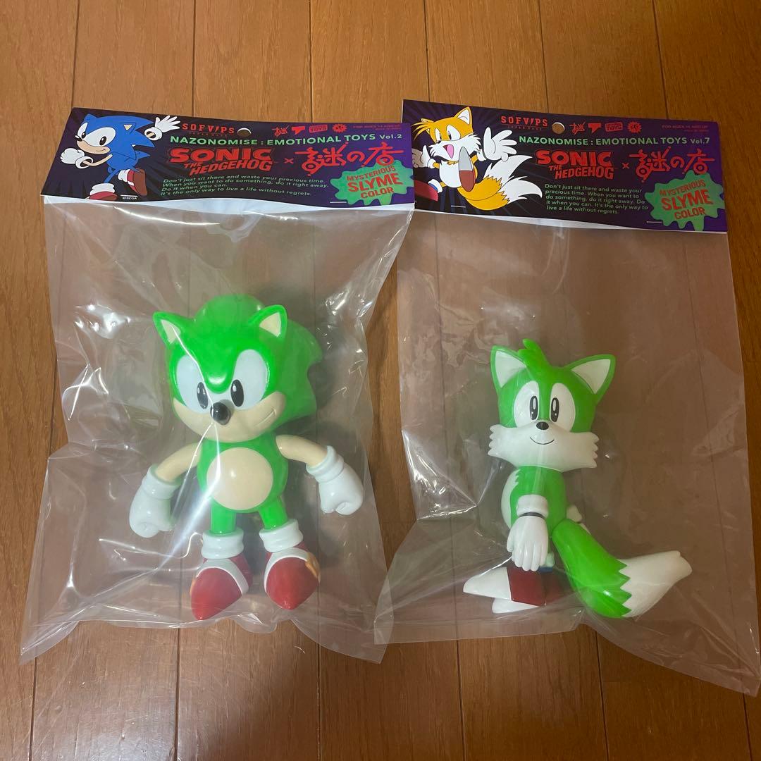SOFVIPS 謎の店 別注 ソニック テイルス ミステリアスカラー フィギュア