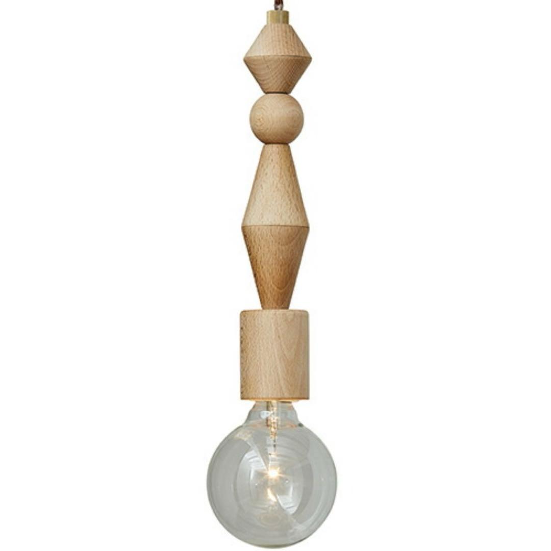 ウッドペンダントライト　照明　ペンダントライド