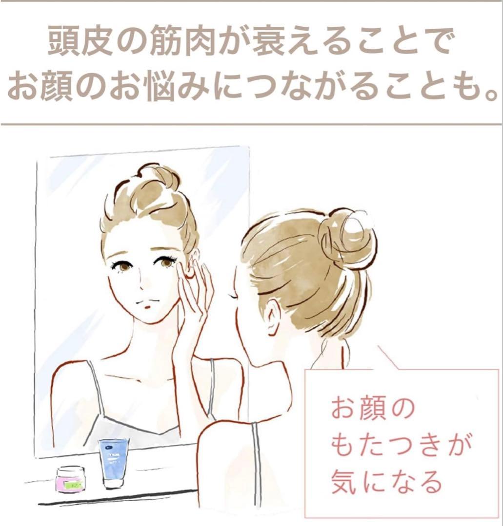 ヤーマン スカルプリフト ブラシ美顔器 EMS MS82W 新品未使用品