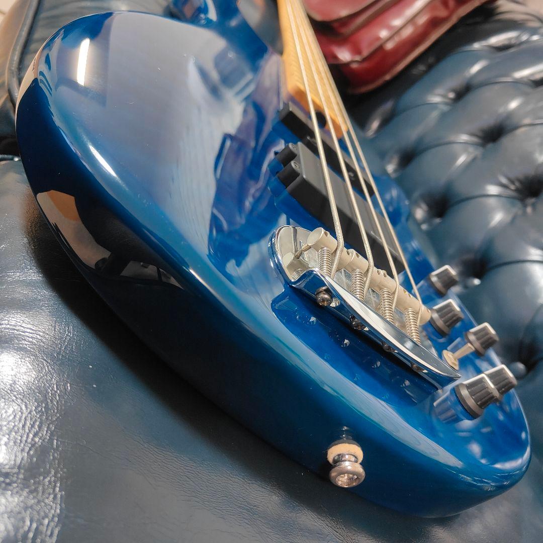 ベース LAKLAND SK-4DX Blue Translucent