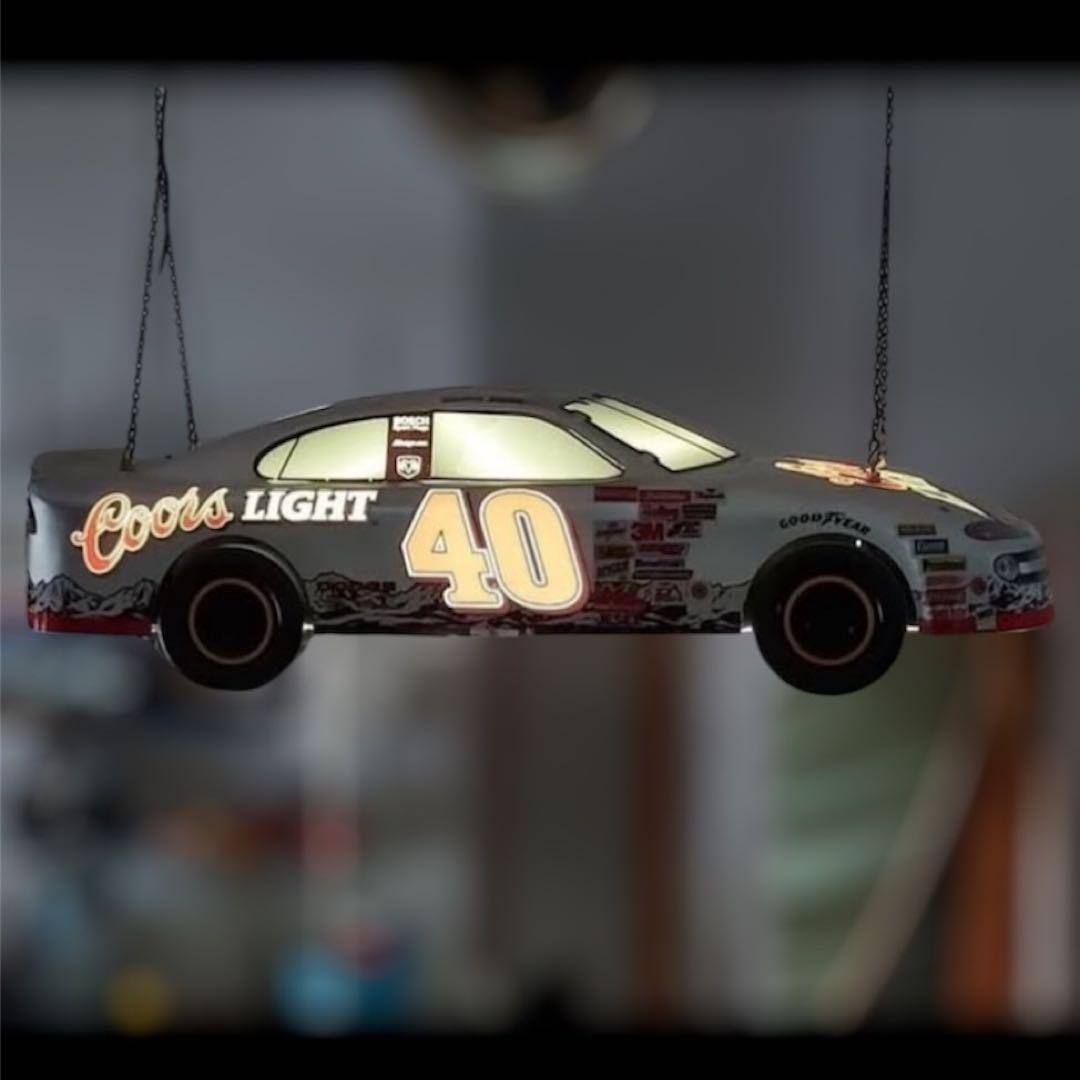 Coors /NASCAR プールバーライト　ヴィンテージ照明　⭐️状態良好⭐️