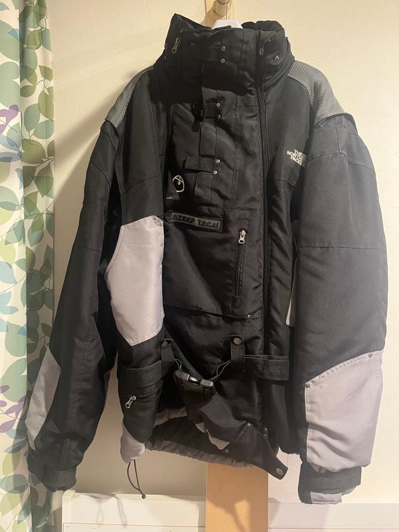 THE NORTH FACE ジャケット ブラック steep tech