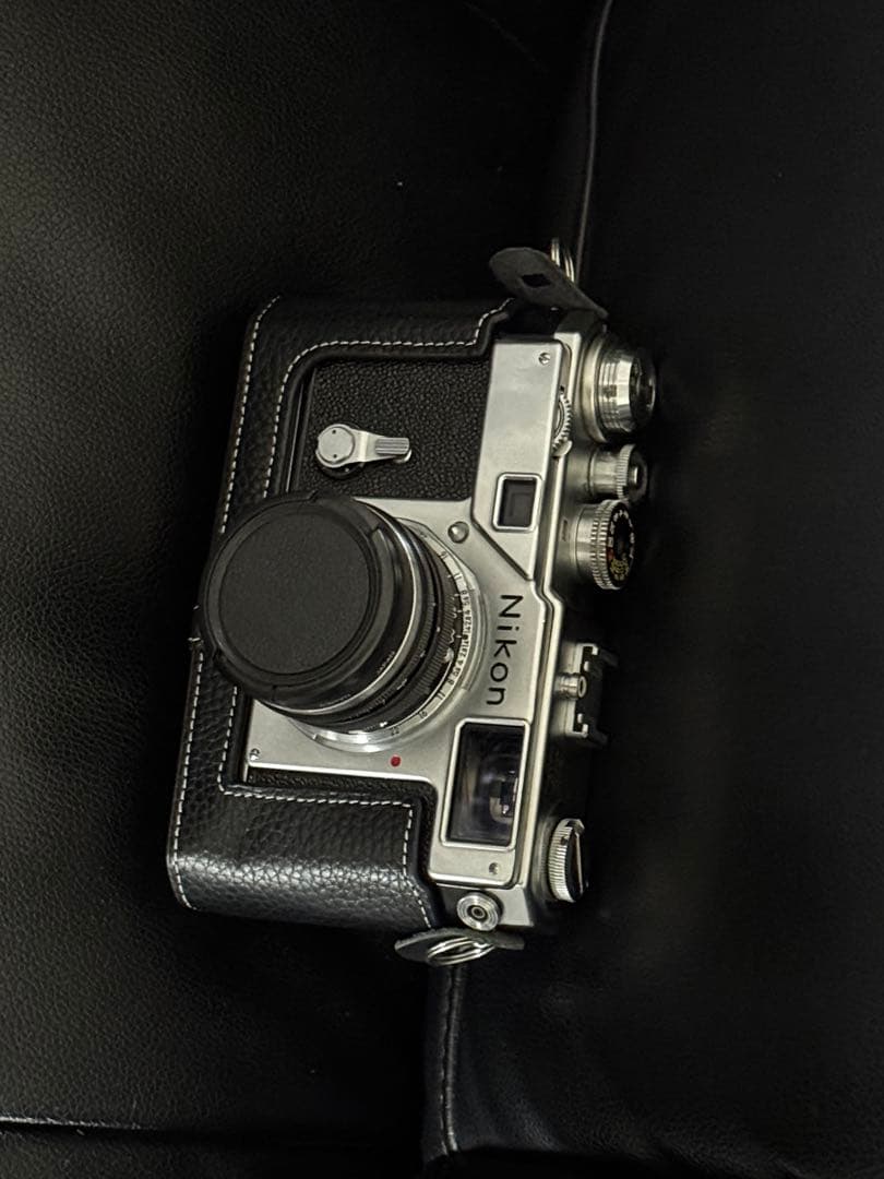 美品 Nikon S3 + 50mm f1.4 セット レザーケース付 清掃済み