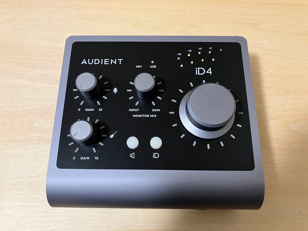 AUDIENT iD4mkII オーディオインターフェイス　中古品　※不具合有り