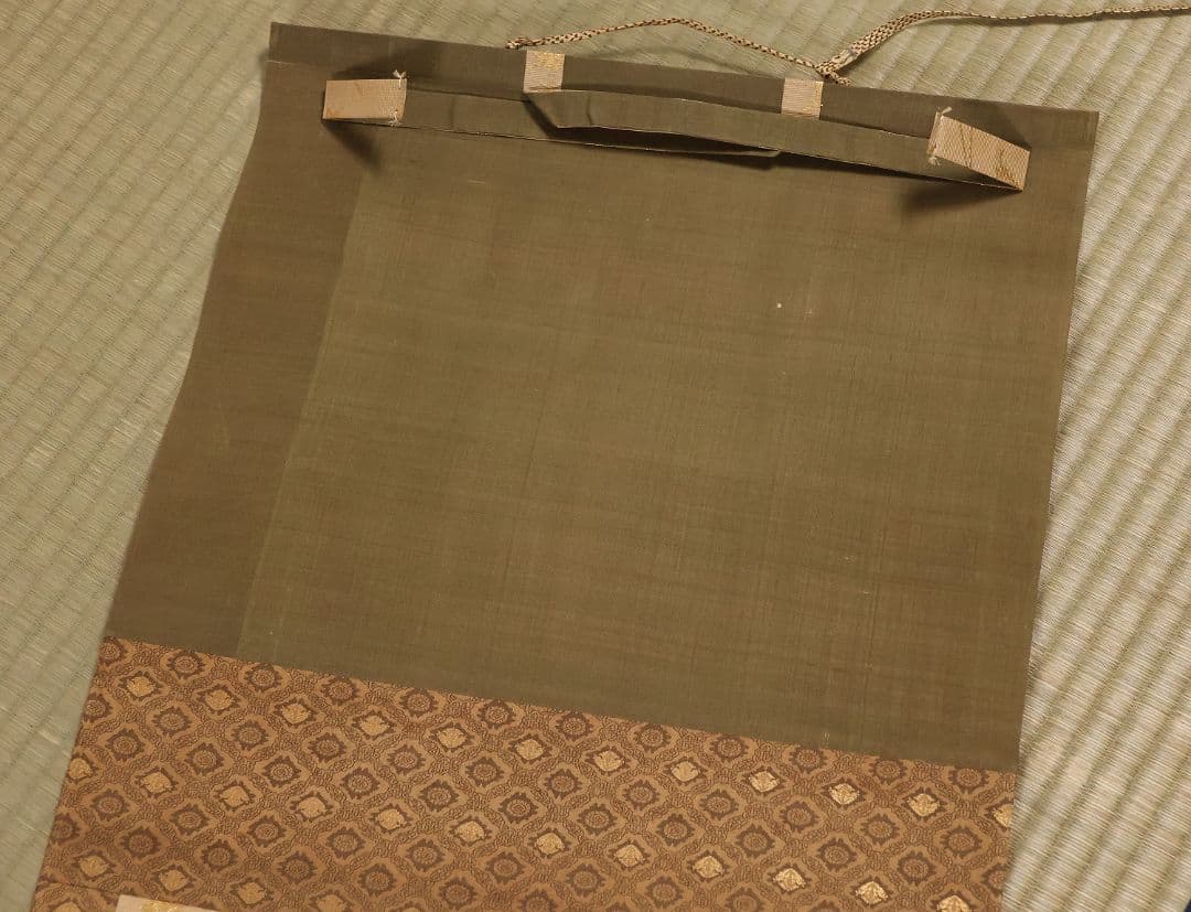 【模写】日本画 台賜如春斎典寿(勝部如春斎) 仙人唐子図 絹本 掛軸 MA834