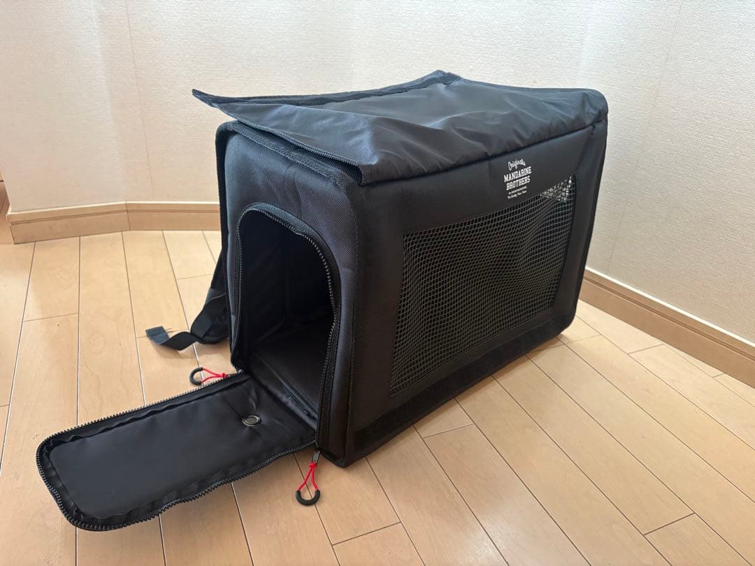 MANDARINE BROTHERS オリジナルキャリーバッグ 黒