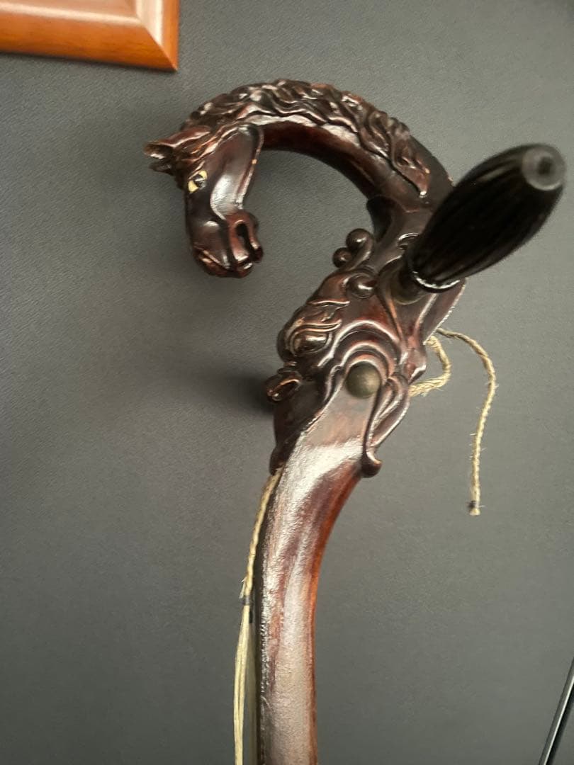 なか馬頭琴、民族楽器　モンゴル