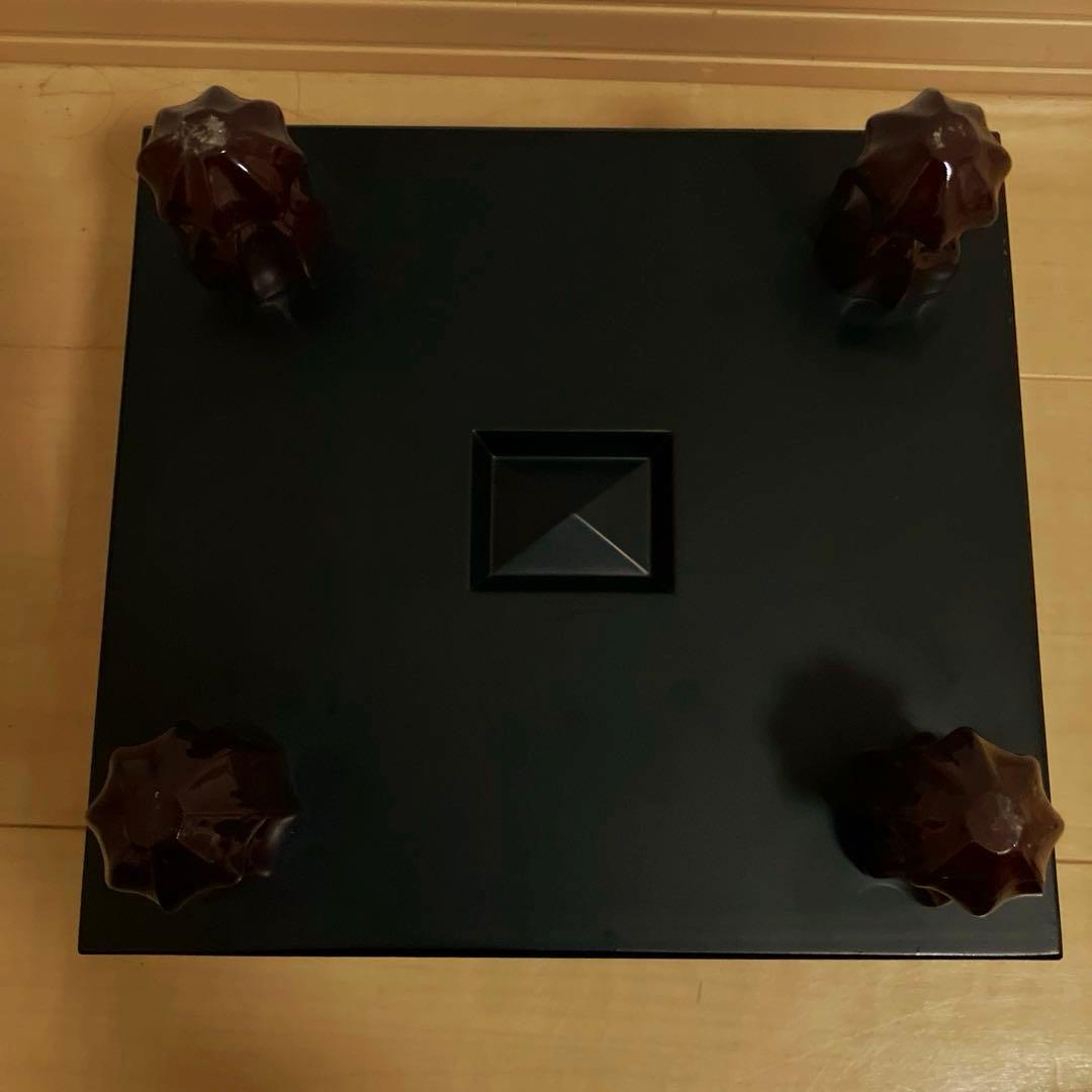 柳山作 囲碁 ミニチュア碁盤ミニチュア碁石 セット