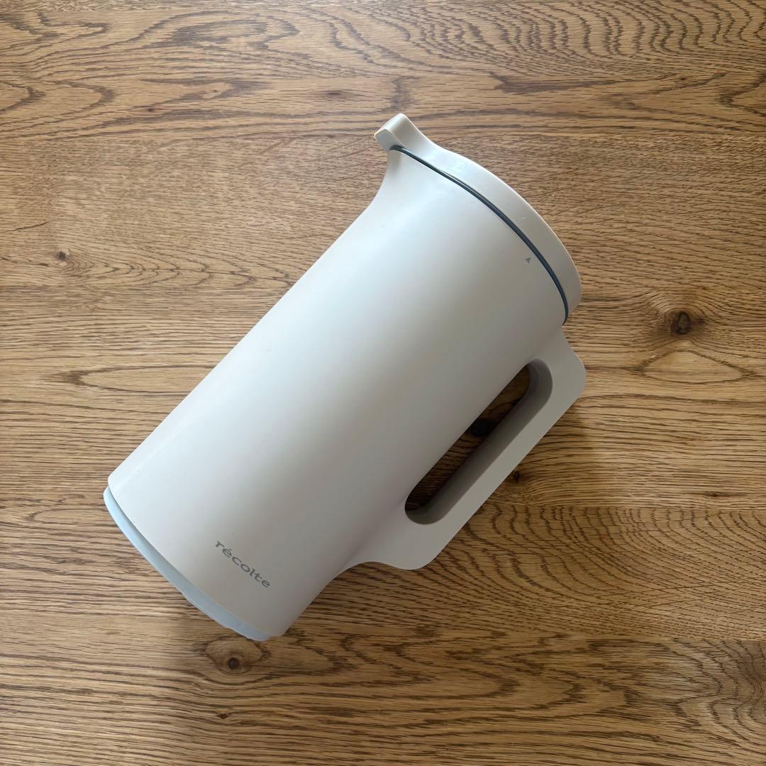 レコルト自動調理ポット　クリームホワイト　recolte