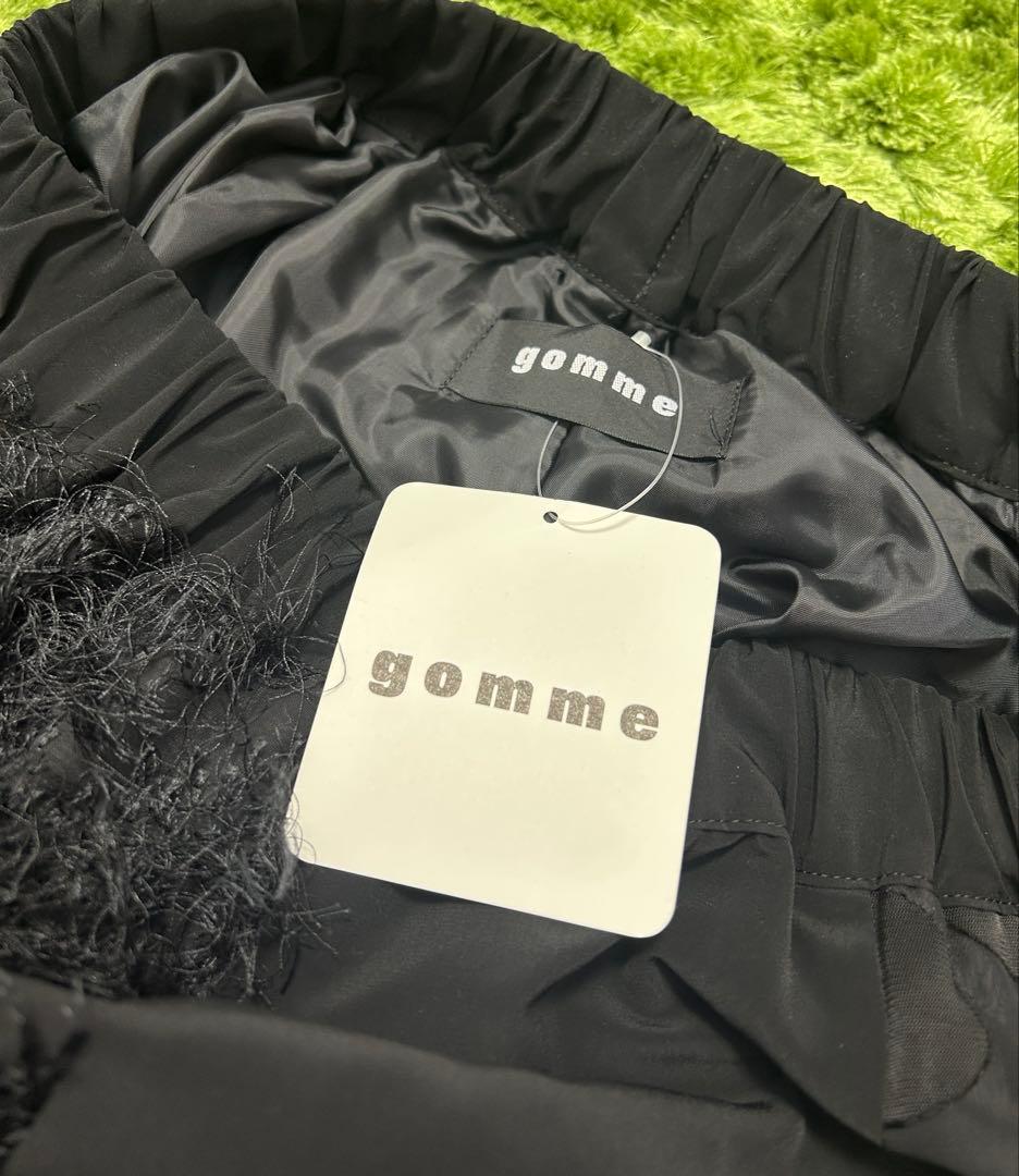 gomme ✨ ブラックサイン ツイストスカート