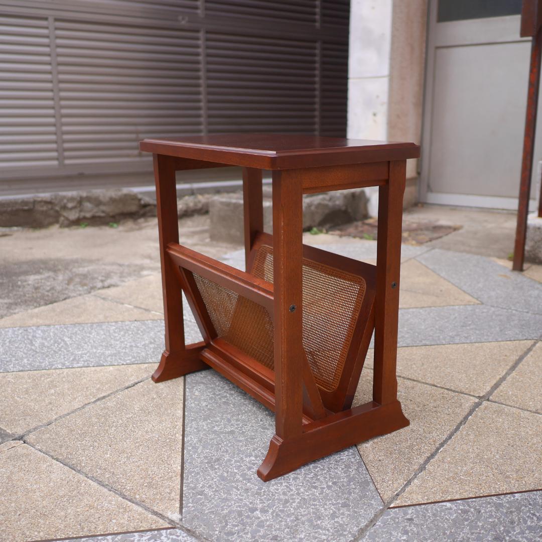 マルニ木工 maruni 地中海シリーズ マガジンラック サイドテーブル 机