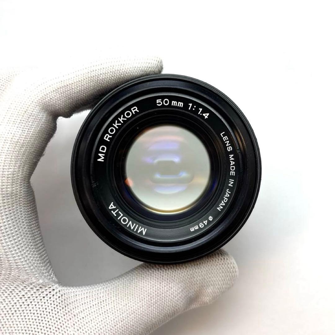 【美品】MINOLTA MD ROKKOR 50mm f1.4
