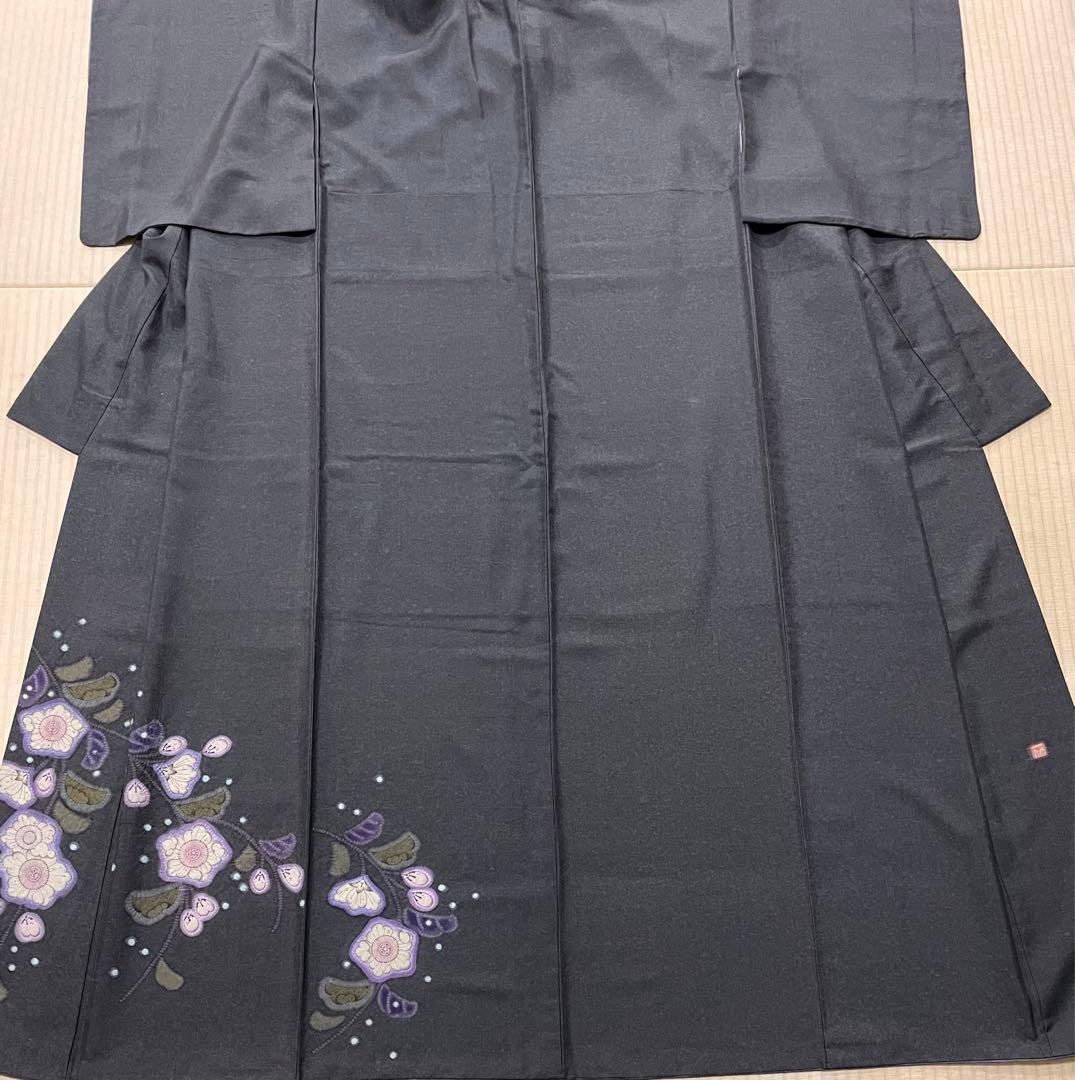 久保田一竹 大変珍しい真綿紬地 幻の辻が花 紋なし