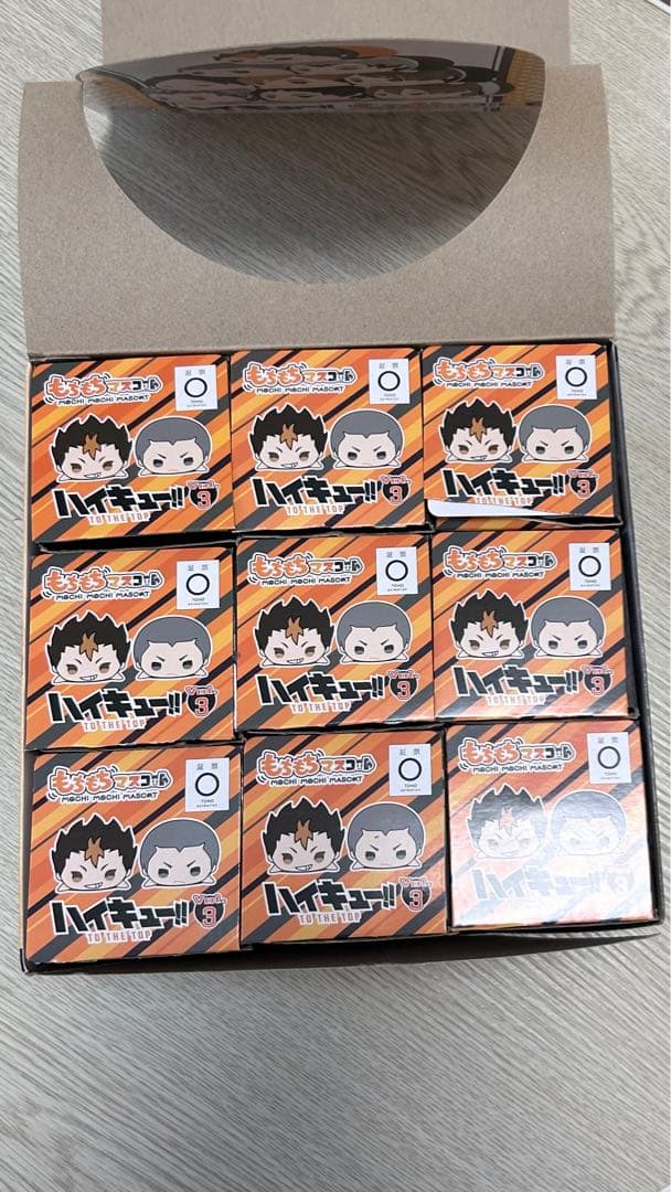 ハイキュー!! もちもちマスコット vol.3 BOX コンプ