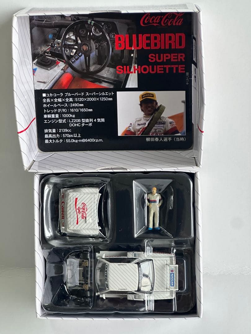 トミーテック　コカ・コーラ ブルーバード スーパーシルエット (1984年仕様)