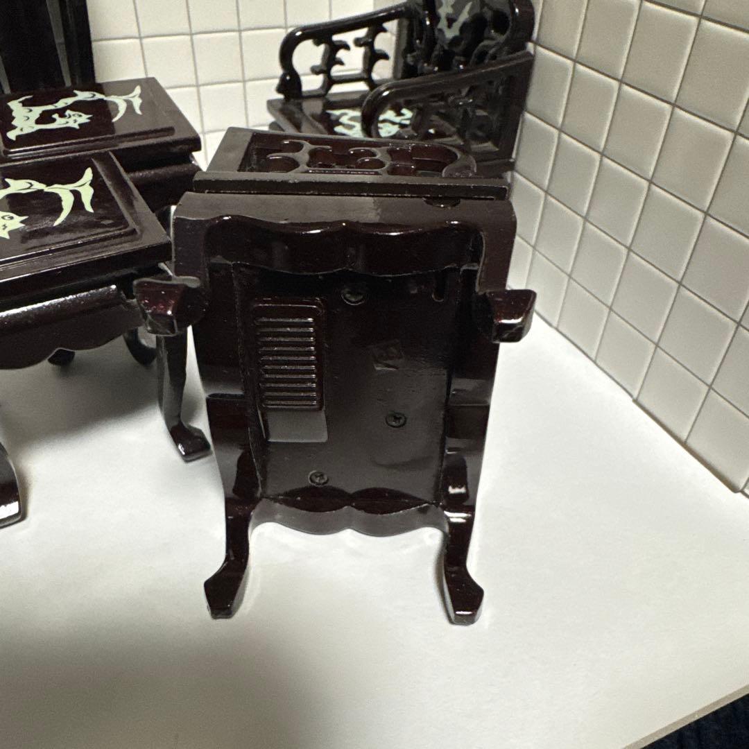 ミニチュア家具セット中国家具　ガスライター