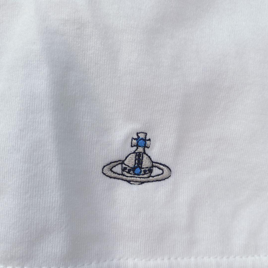 ヴィヴィアンウエストウッド アート プリント Tシャツ オーブ刺繍 大きめ 美品