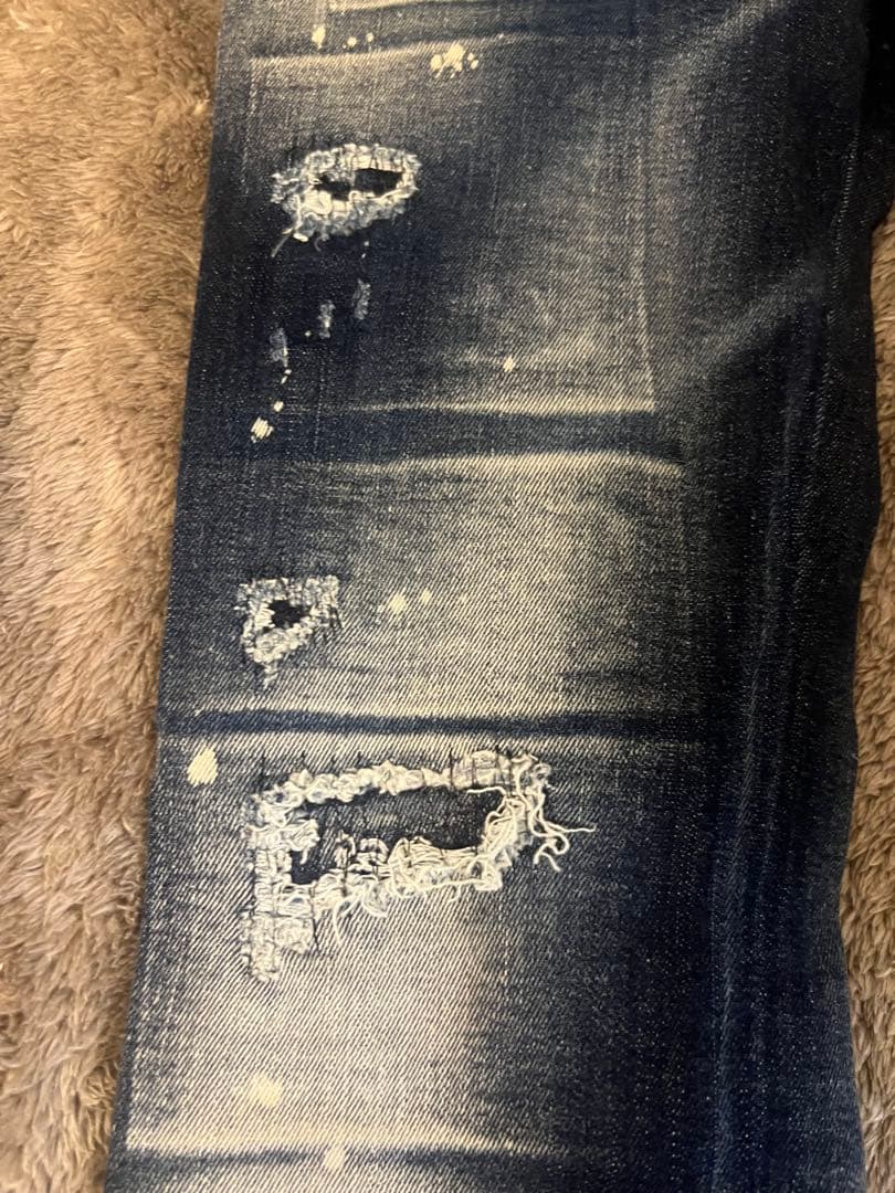 ディースクエアード　ペイントデニム　12Y