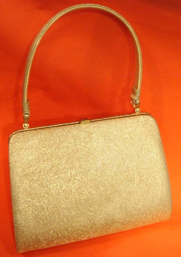 【未使用品】　草履　バッグのセット ゴールド フォーマル　婚礼用　着物　小物