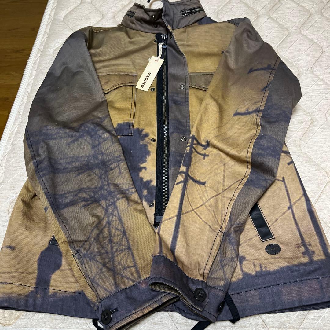 DIESEL 風景プリント ジャケット