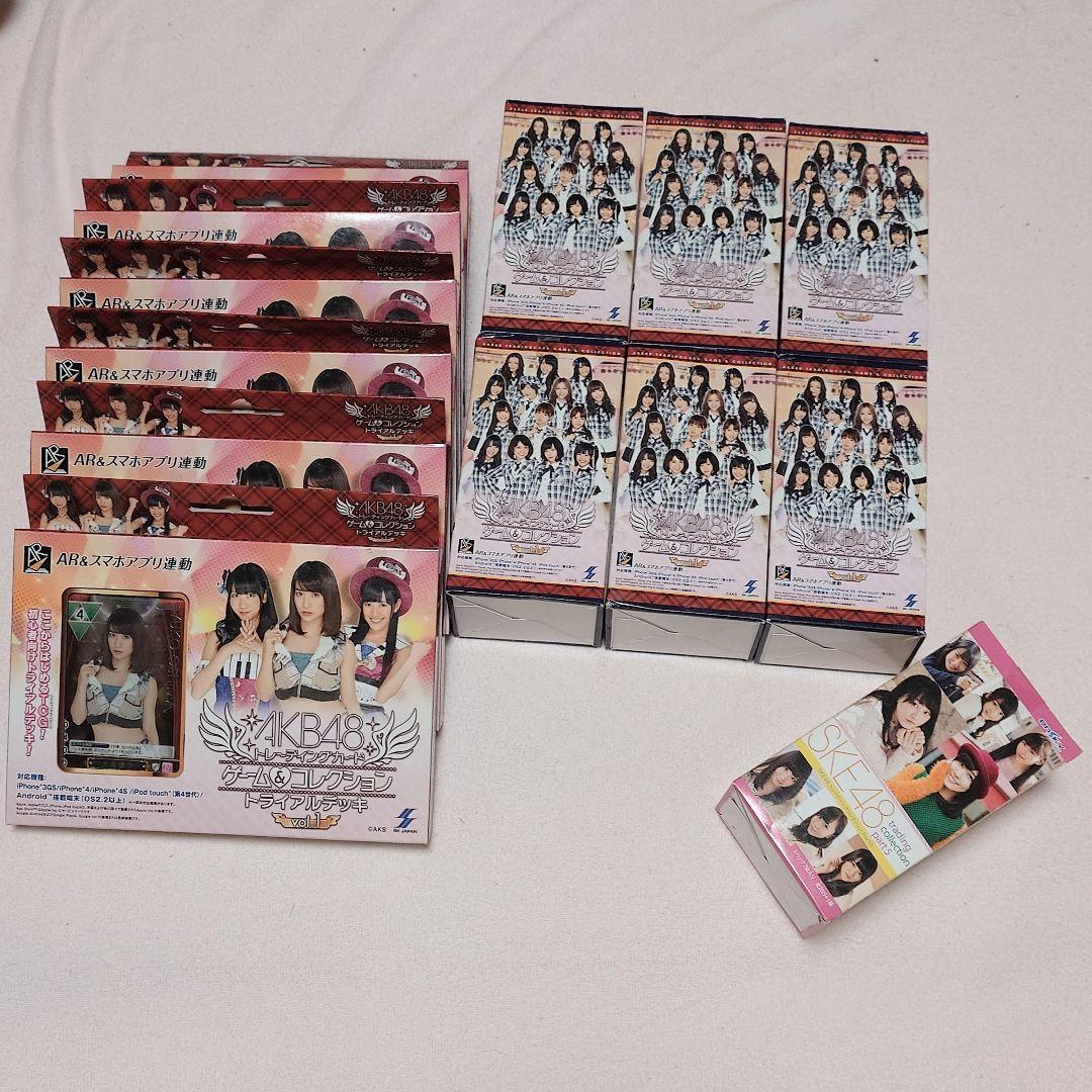 ♧AKB48 ARスマホ連動トレーディングカード 11枚セット他