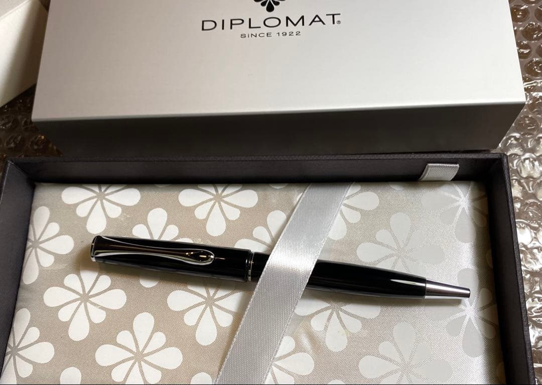 DIPLOMAT 　ディプロマット　エスティーム　ボールペン　ブラックラッカー