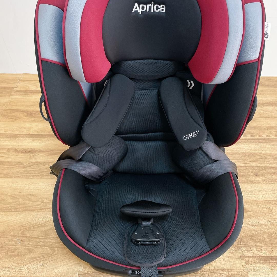 【美品】アップリカ フォームフィット　 ラズベリーローズ RD ISOFIX