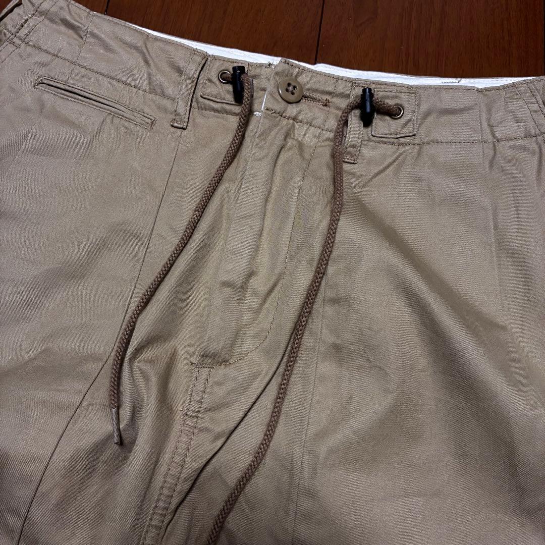 か*ゃ様 needles ヒザデルパンツ　h.dパンツ　ワイドチノパン