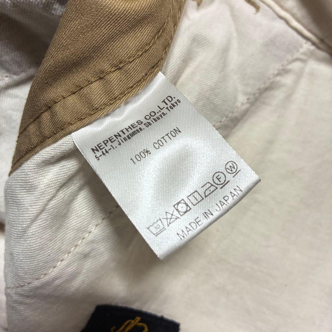 か*ゃ様 needles ヒザデルパンツ　h.dパンツ　ワイドチノパン