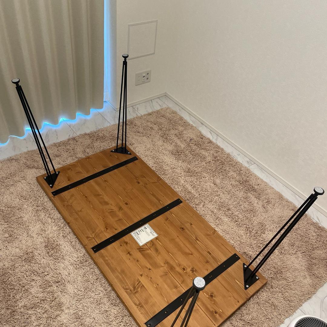 LOWYA ダイニングテーブル【幅140cm】