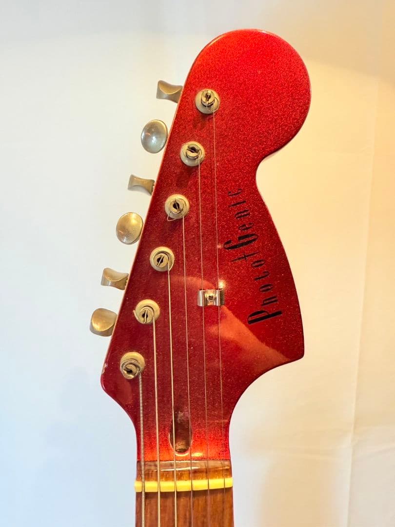 たくみphotogenic MG-200ムスタング エレキギター レッド