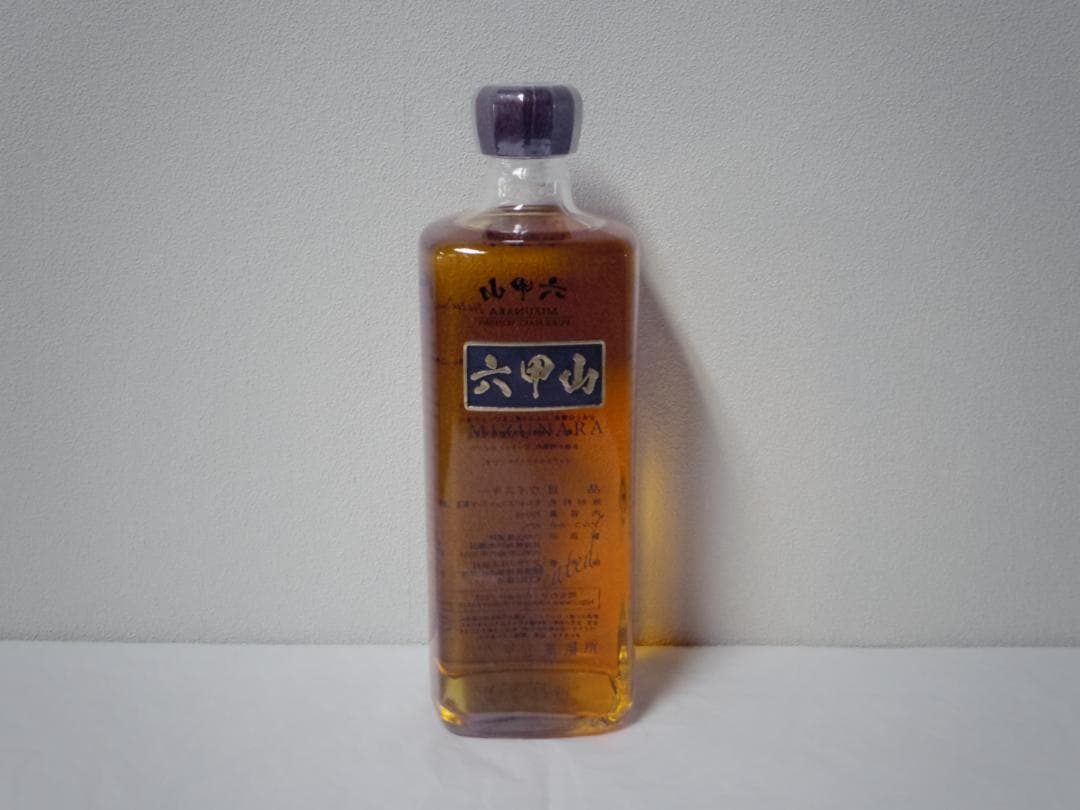 六甲山 ピュアモルトウイスキー MIZUNARA(水楢)ピーテッド 42%