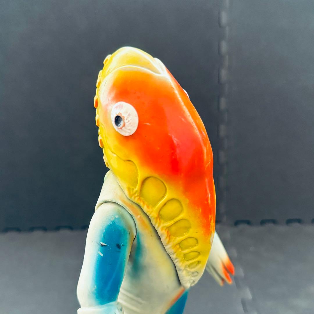 ブルマァク メトロン星人 ソフビ 当時物