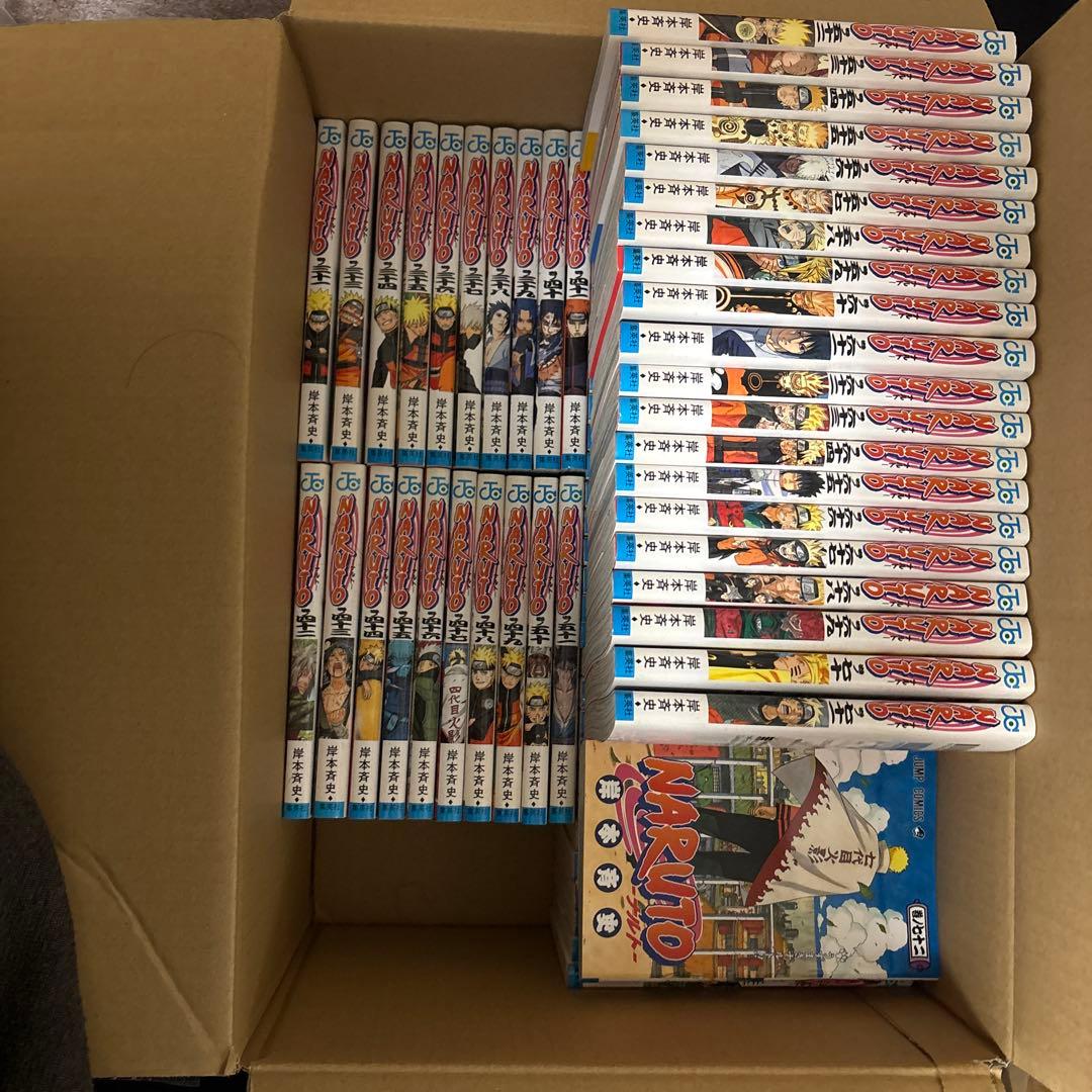 岸本斉史『NARUTO』、中古漫画全巻セット +おまけ