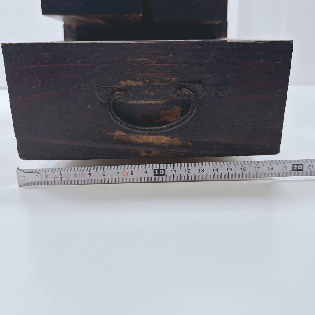 k1458 アンティーク雑貨　和製アンティーク　小引き出し、小箱、小物入れ、木箱