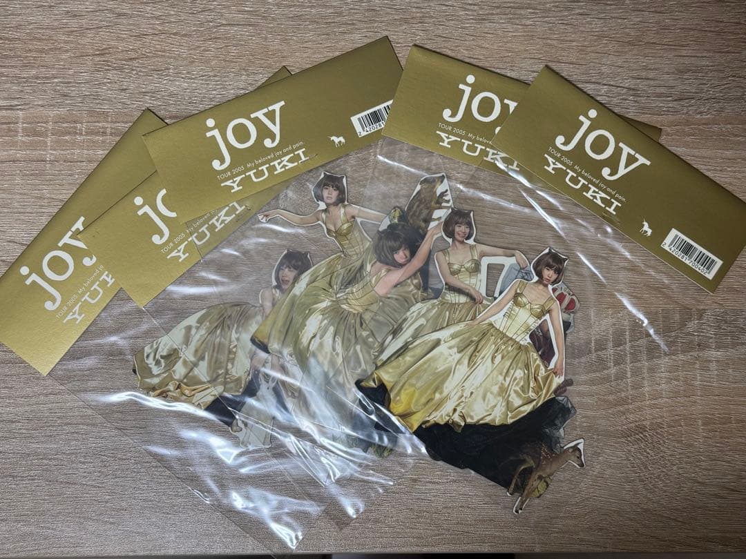 YUKI ツアーグッズ マグネット 5種コンプリート JOY
