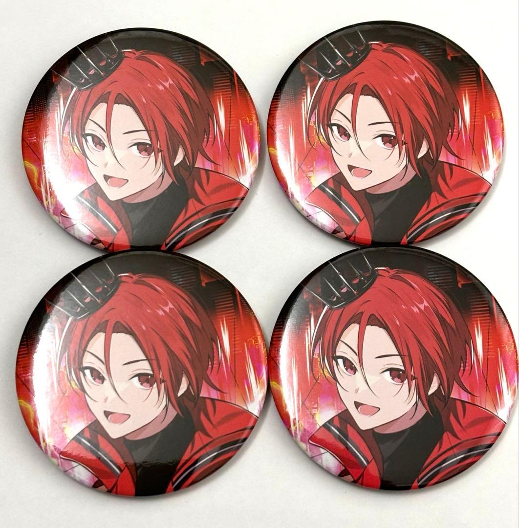 いれいす　りうら　ONE 缶バッジ　4点