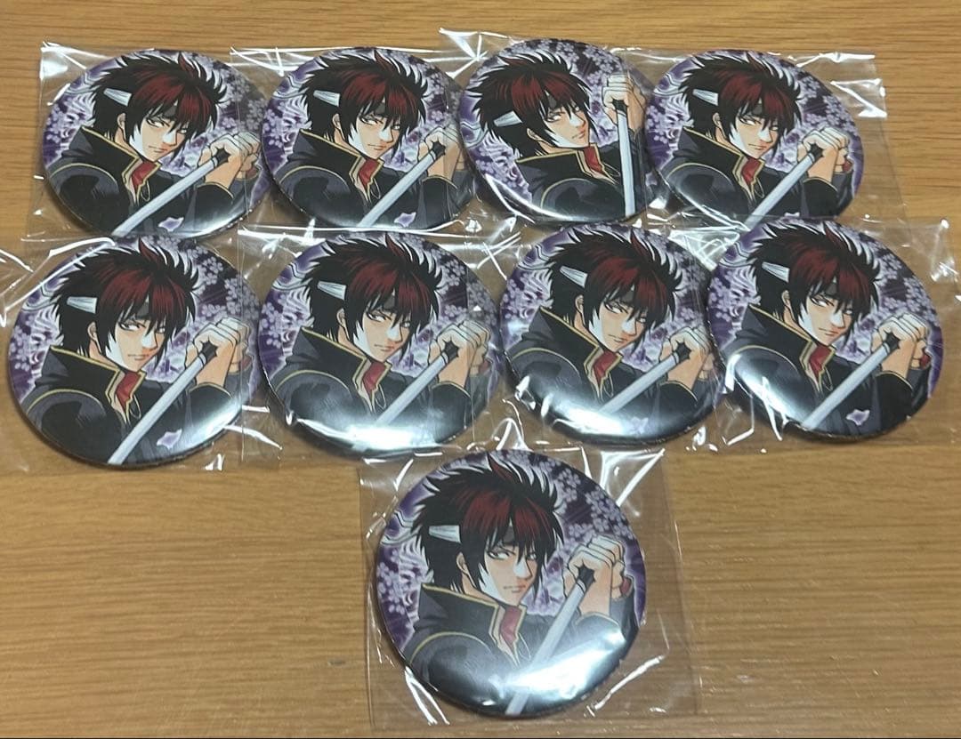 銀魂 高杉晋助 コレクション缶バッジ 攘夷志士 9点