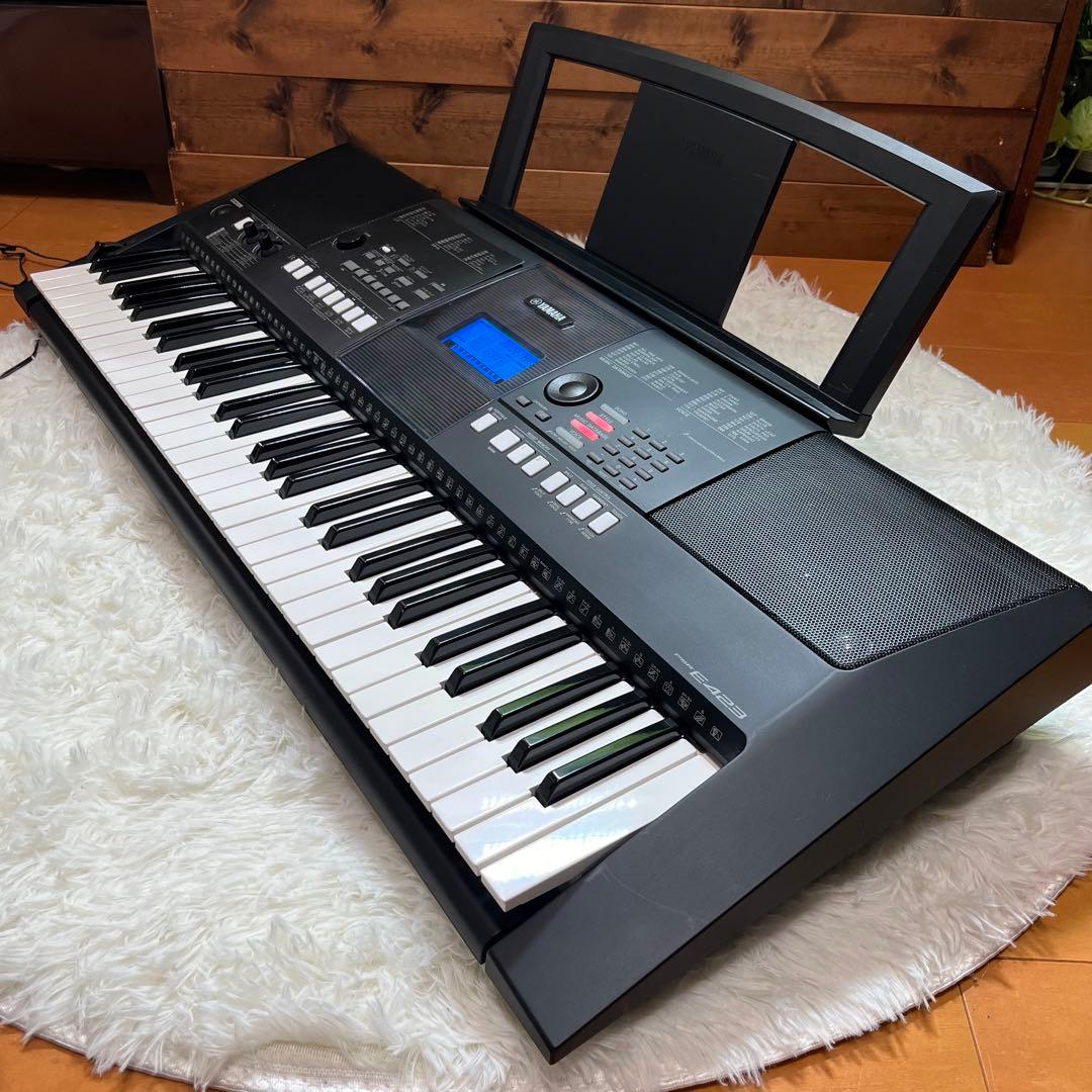 【美品】YAMAHA 電子キーボード & ヘッドホンセット PSR-E423