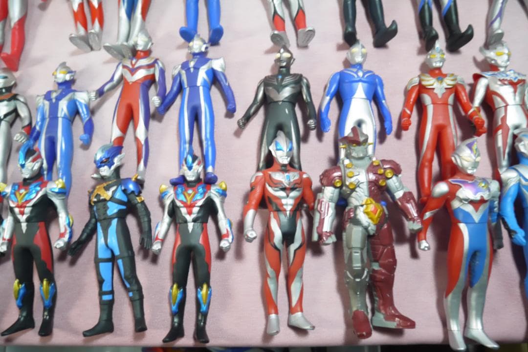 ウルトラヒーローシリーズ　800サイズ新金型　500サイズ　ソフビ　70体セット