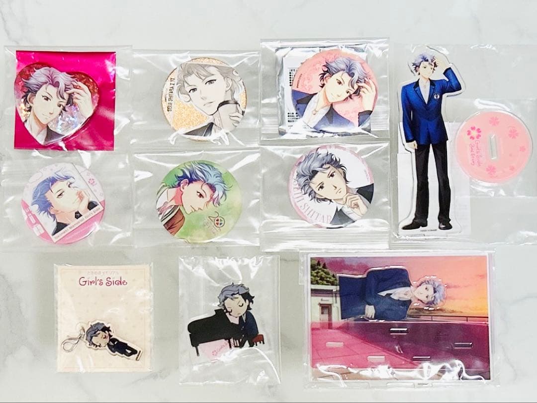 ときめきメモリアル　ガールズサイド　設楽聖司　グッズ　セット
