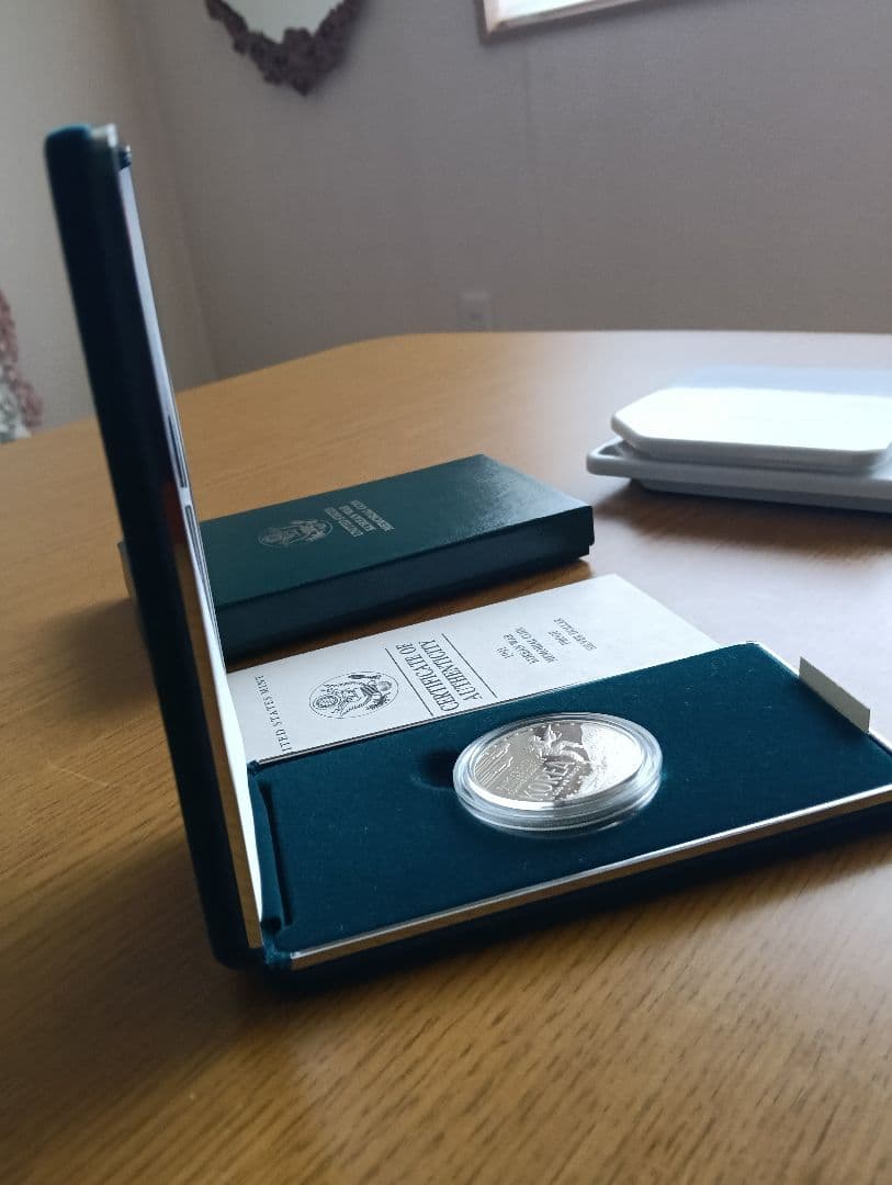 朝鮮戦争追悼記念1＄プルーフ銀貨