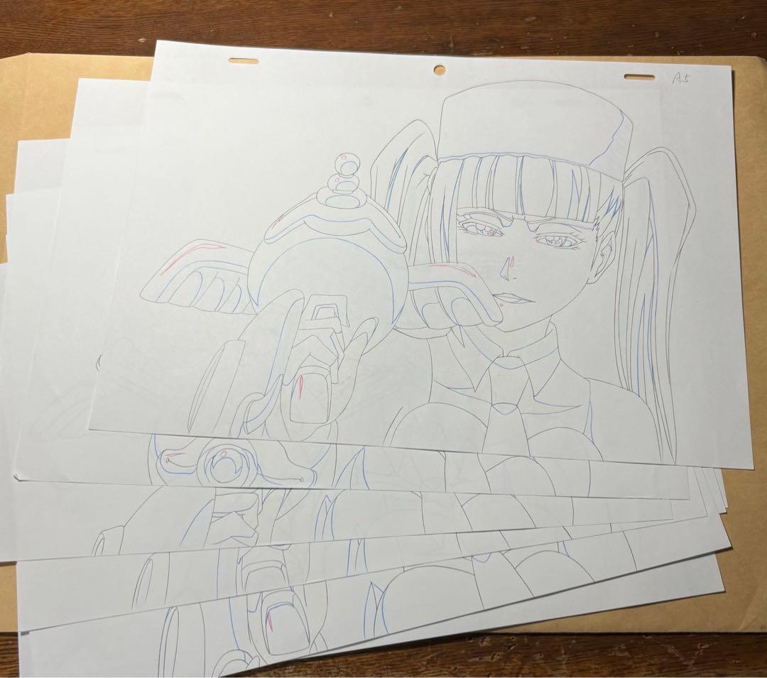 BLEACH セル画　リルカ　アニメ　レイアウト