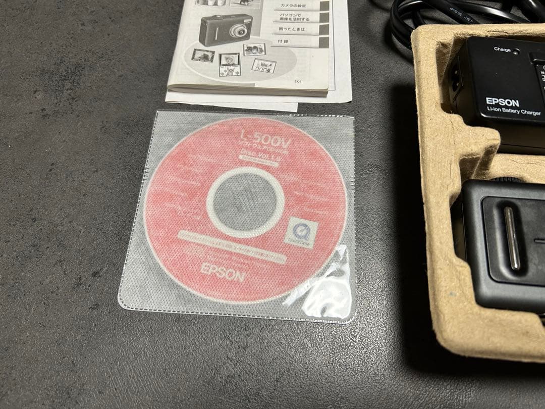 【希少・生産終了品・フルセット】Epson L-500V デジタルカメラ