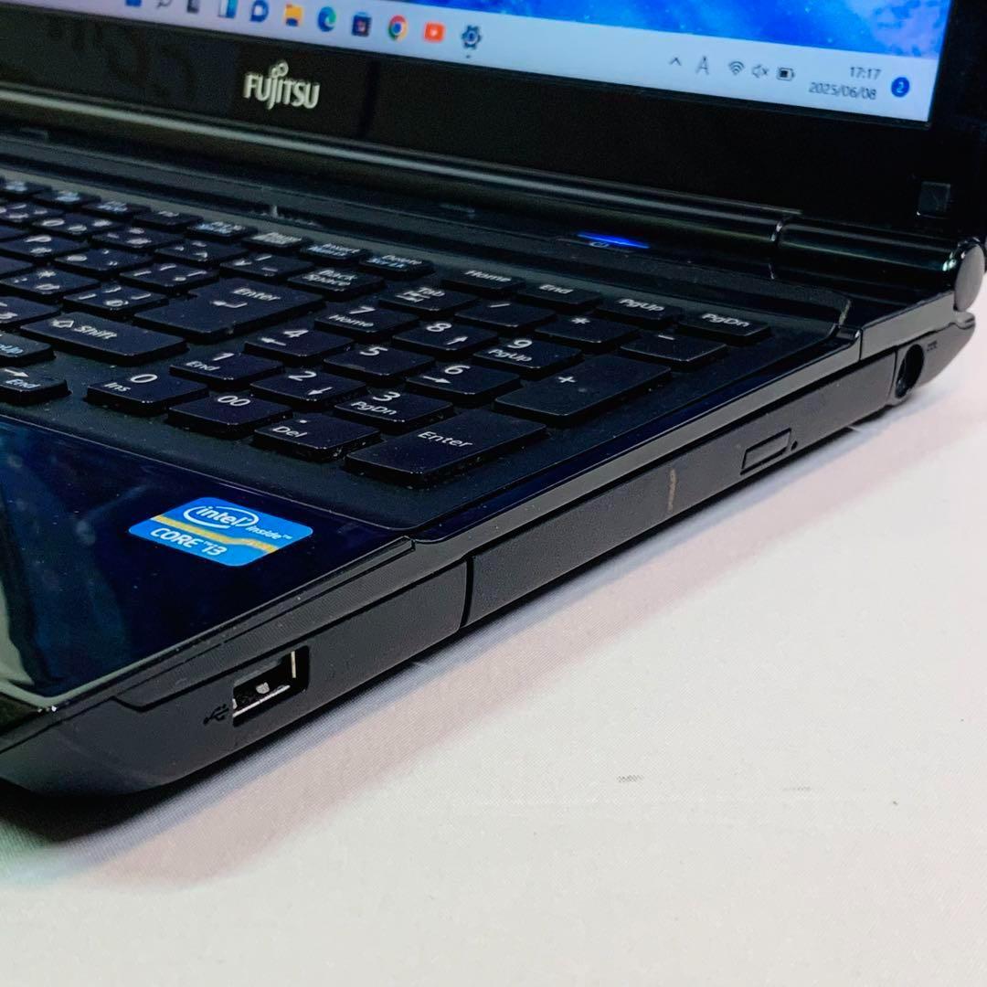 Core i3✨カメラ✨SSD✨オフィス✨Windows✨富士通✨ノートパソコン