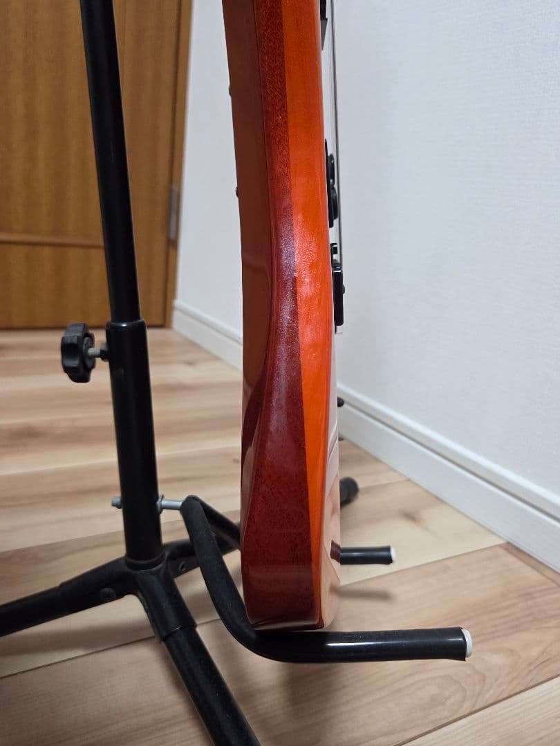 【美品】kiyoshiモデル エレキギター オレンジ